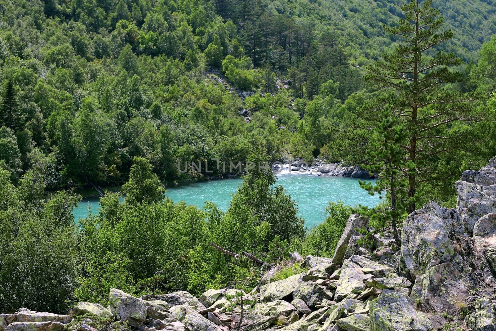 Baduk lakes of Teberda and Dombai