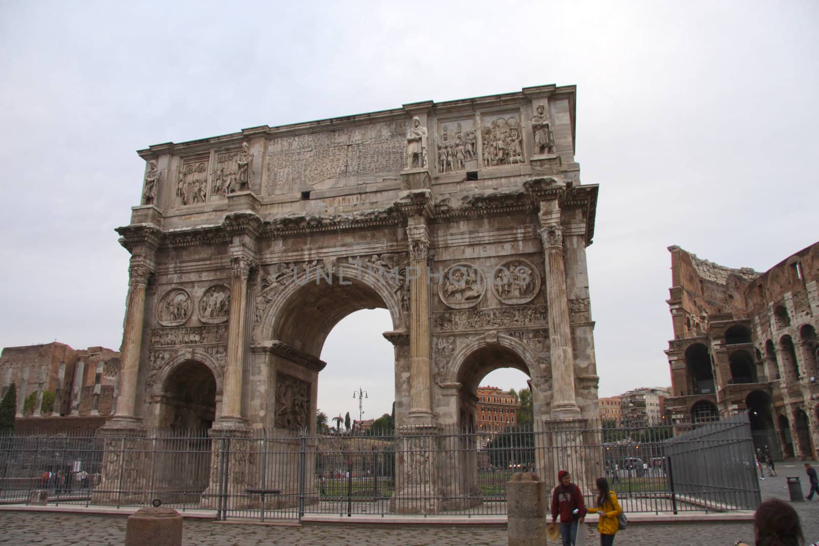 Overcast Arch of Constantine
 by ca2hill