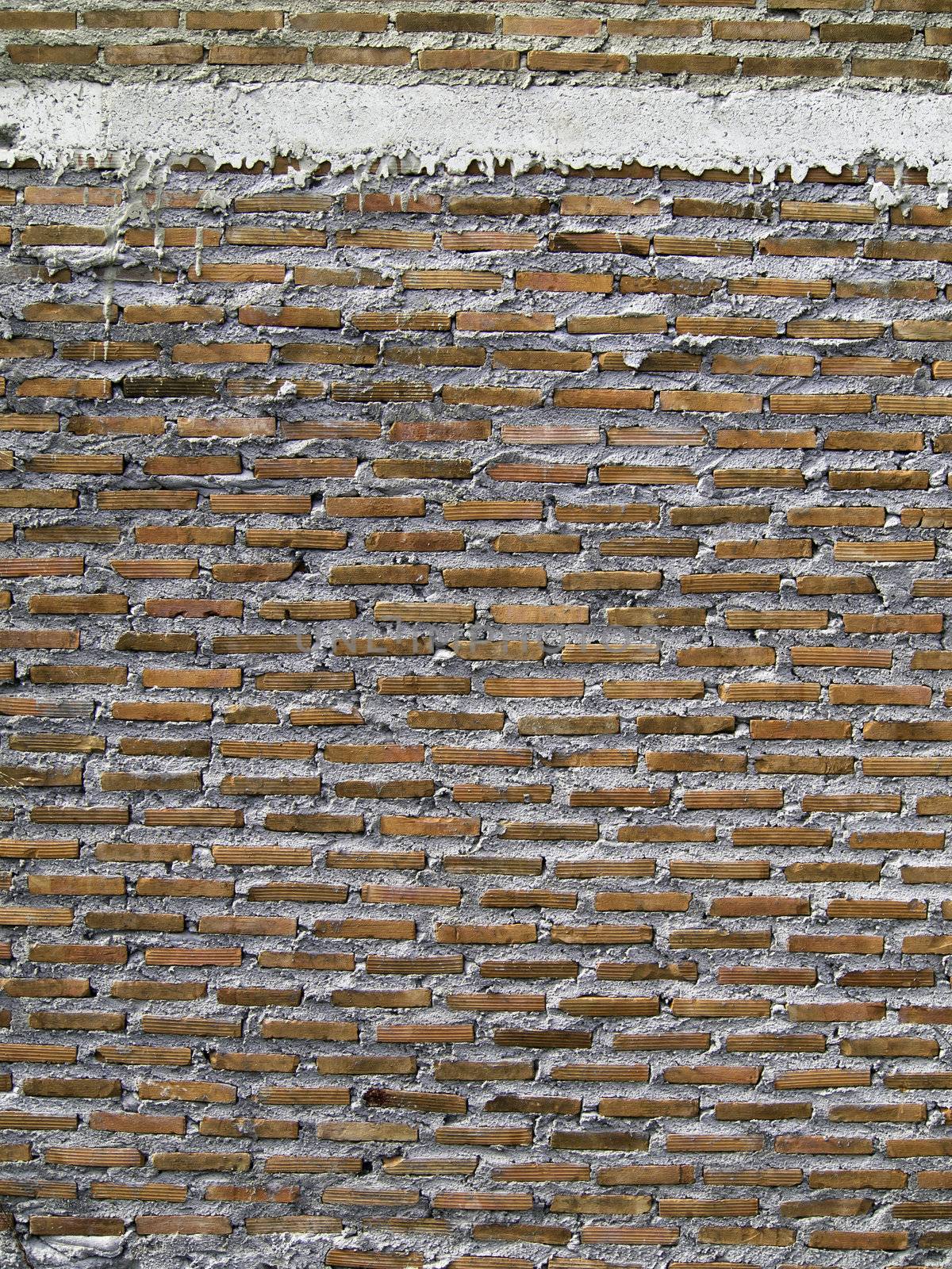 Red BrickWall Texture / Background, under construction