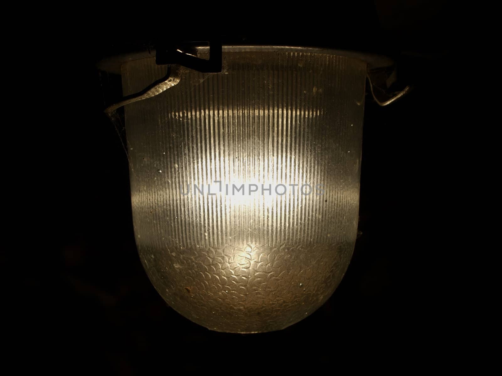 old lamp, close-up