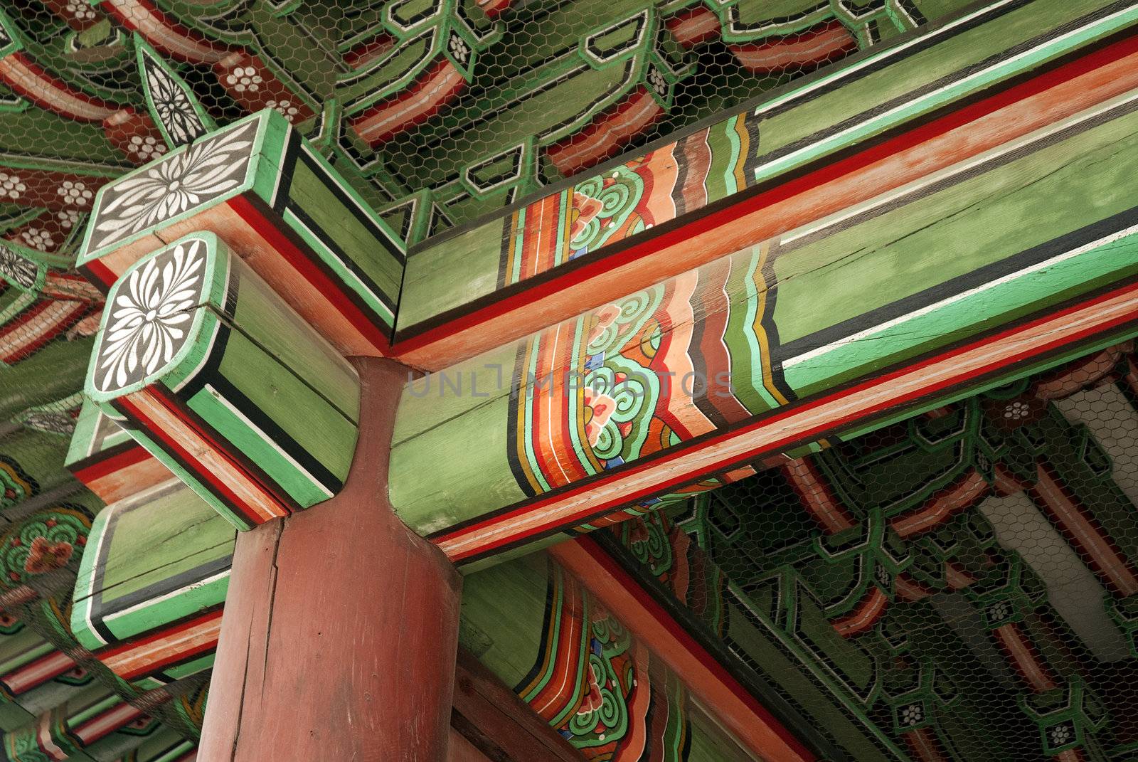 detail of temple in seoul south korea by jackmalipan