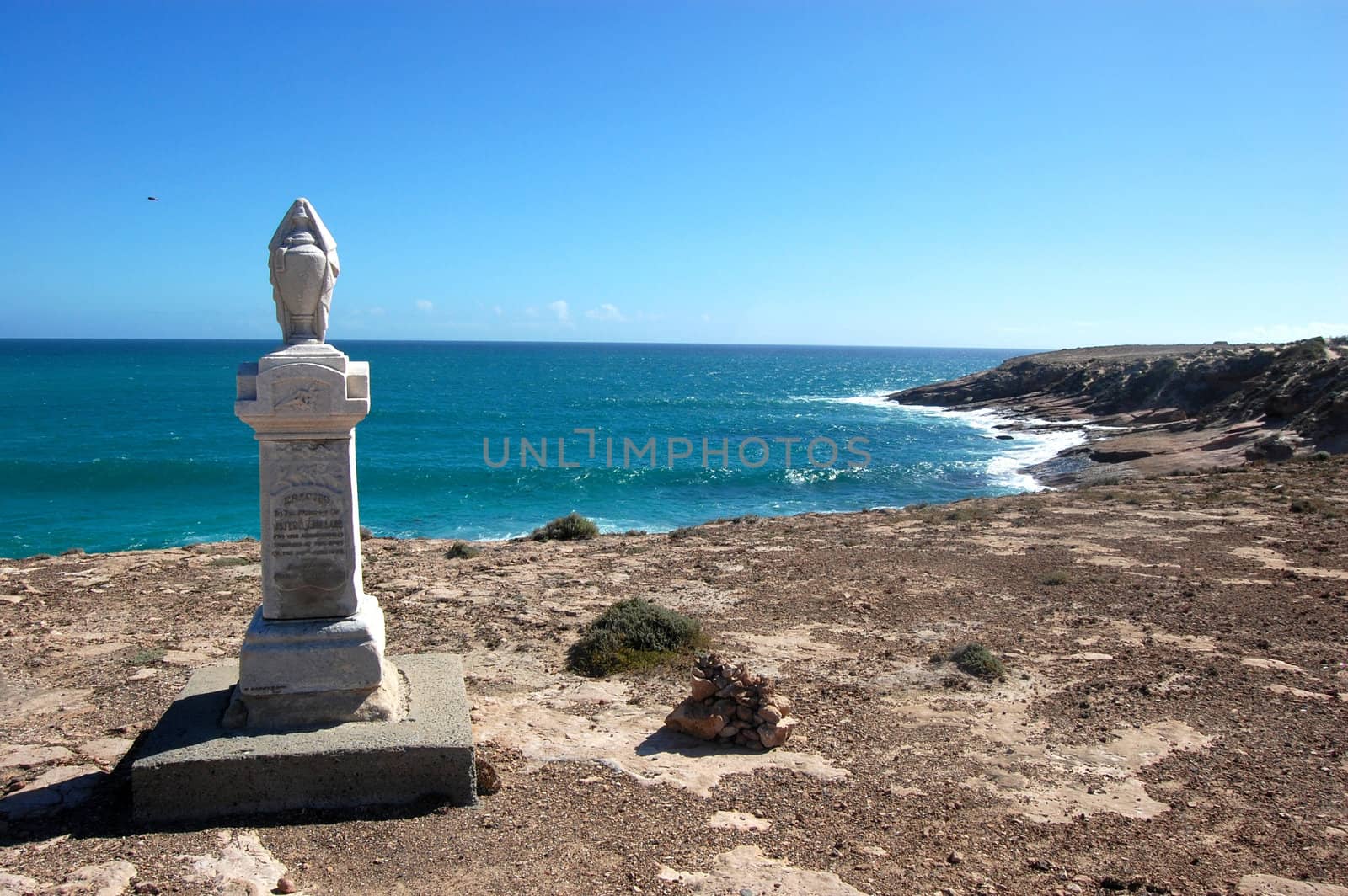 Monument nearby sea by danemo