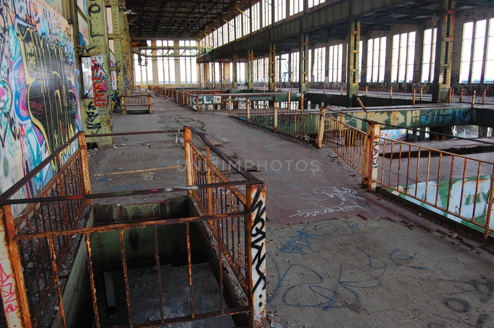 Abandoned power station located in South Fremantle, Australia