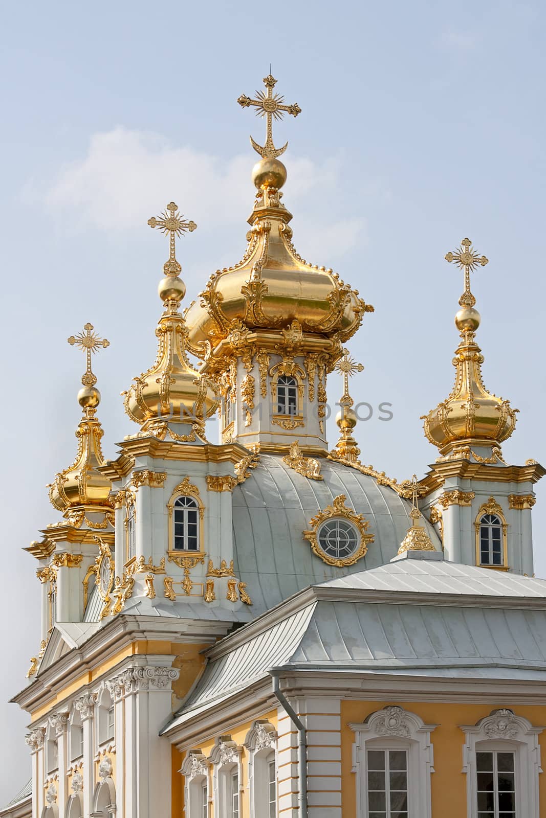 dome of Peterhof by zhannaprokopeva