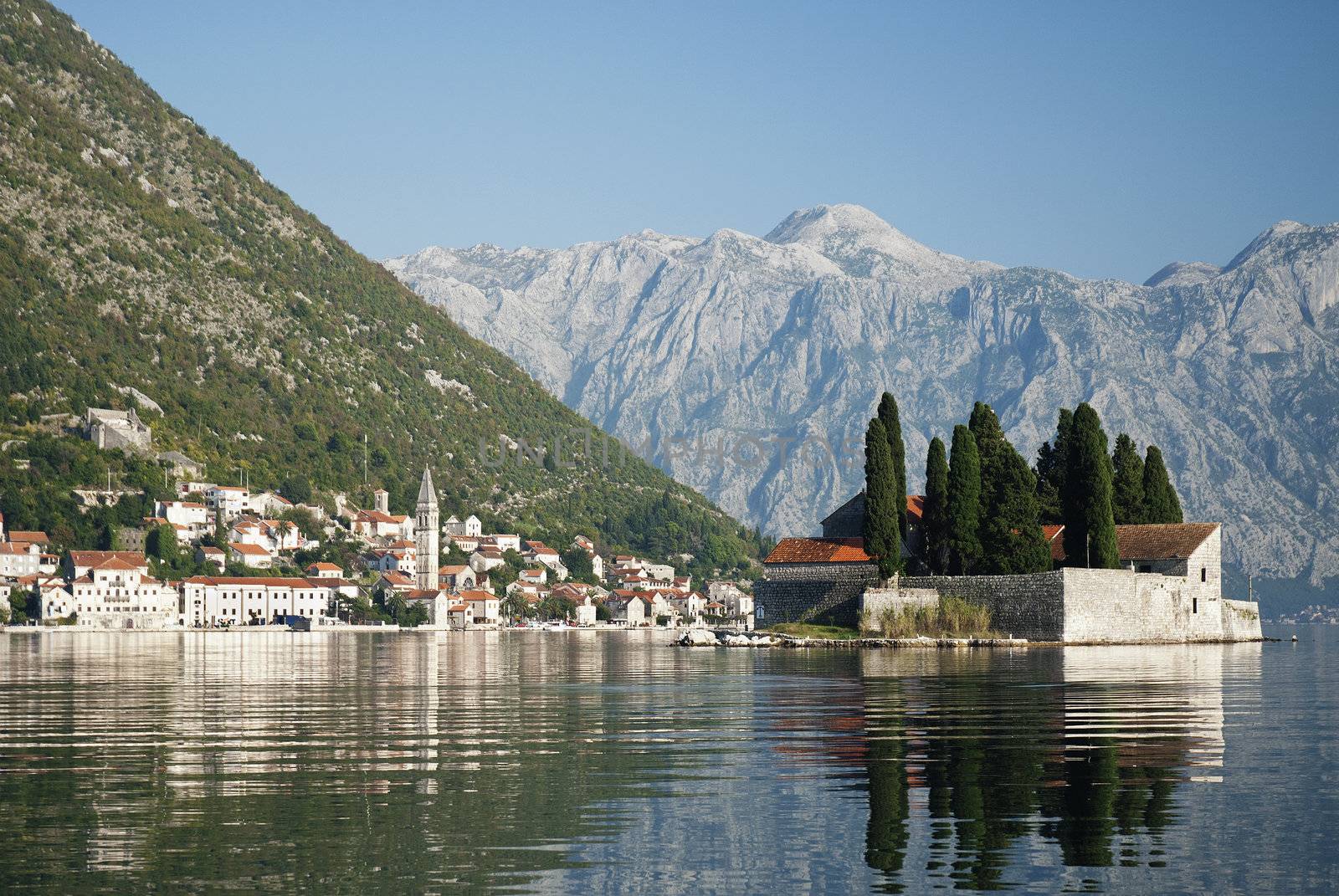 perast in kotor bay montenegro by jackmalipan