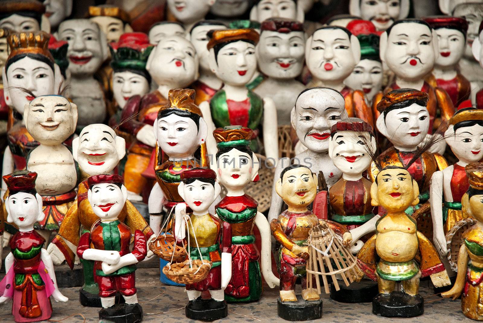 traditional puppets in hanoi vietnam by jackmalipan