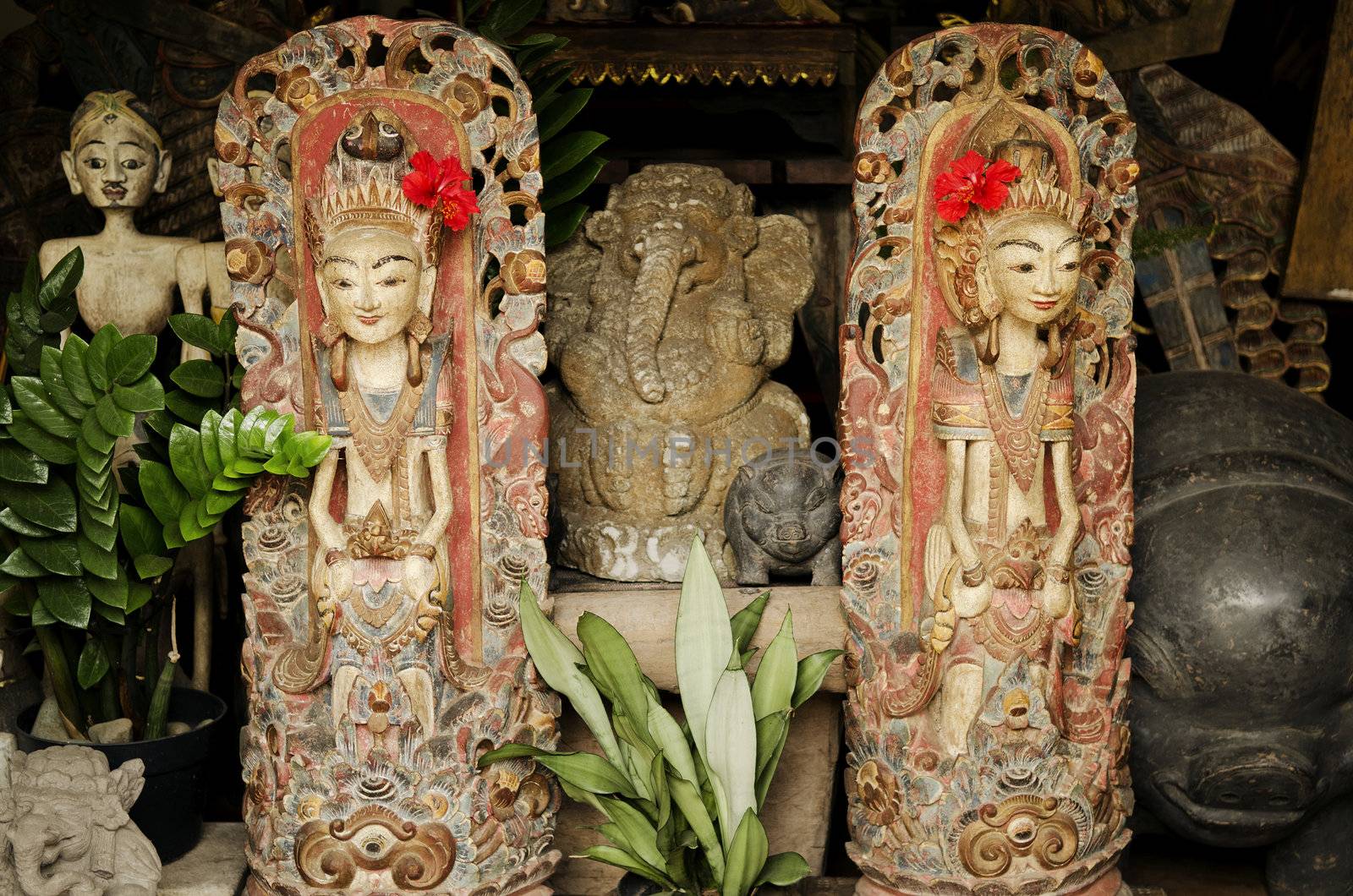 traditional bali art in indonesia