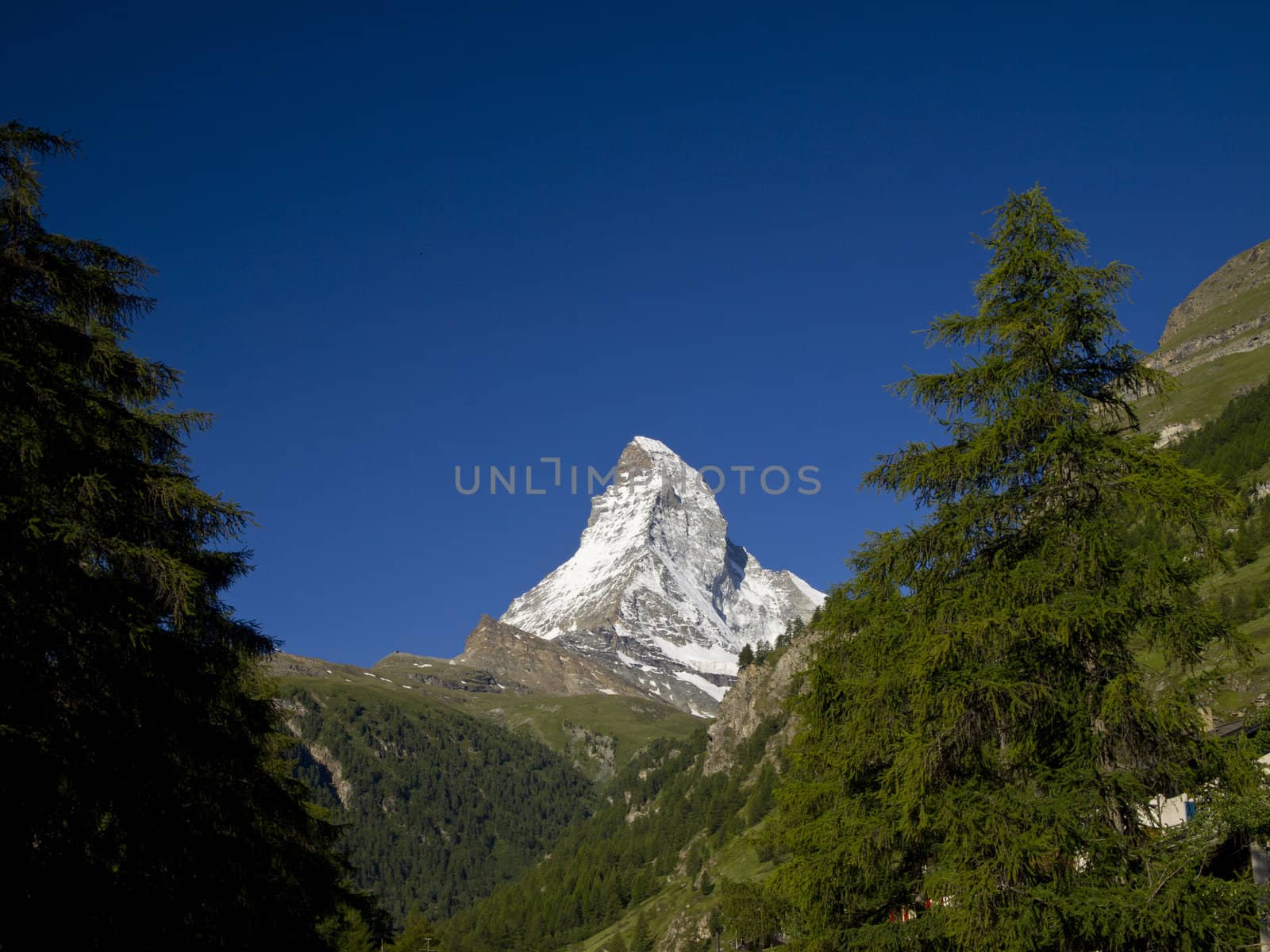 Mt.Matterhorn, landmark of Switzerland