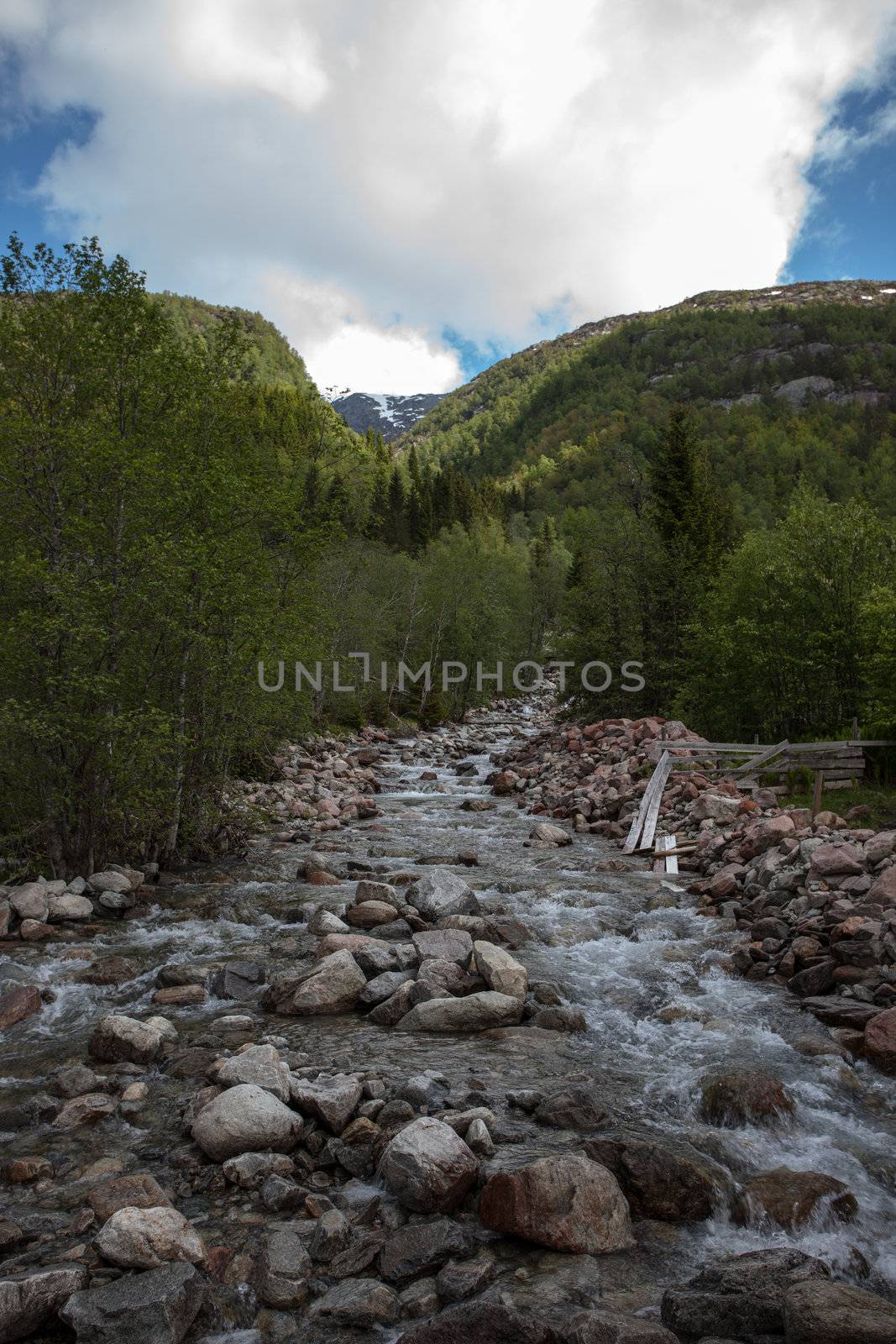 Out in the Norwegian wilderness