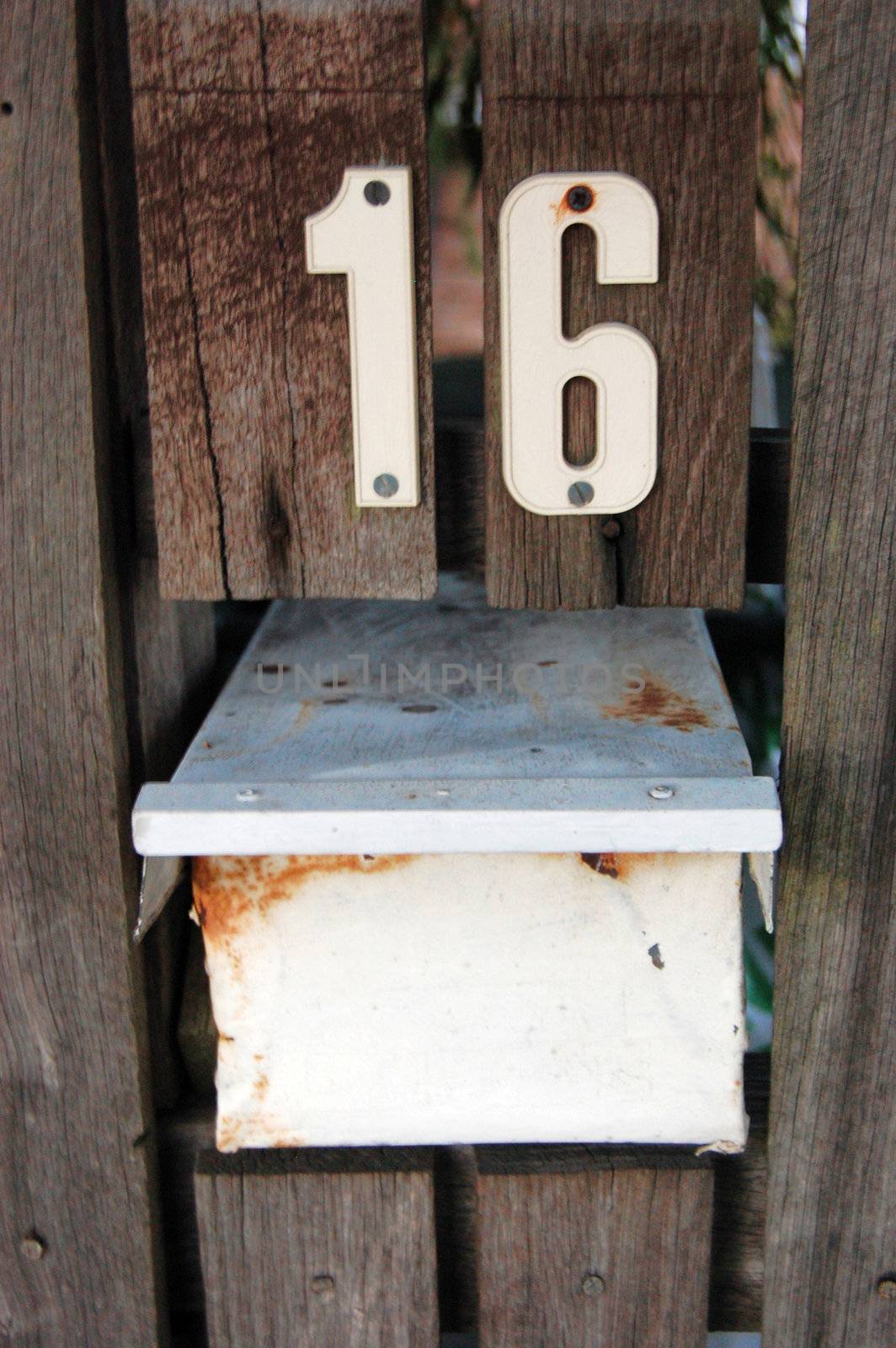 Mailbox in the suburb of Perth, Western Australia