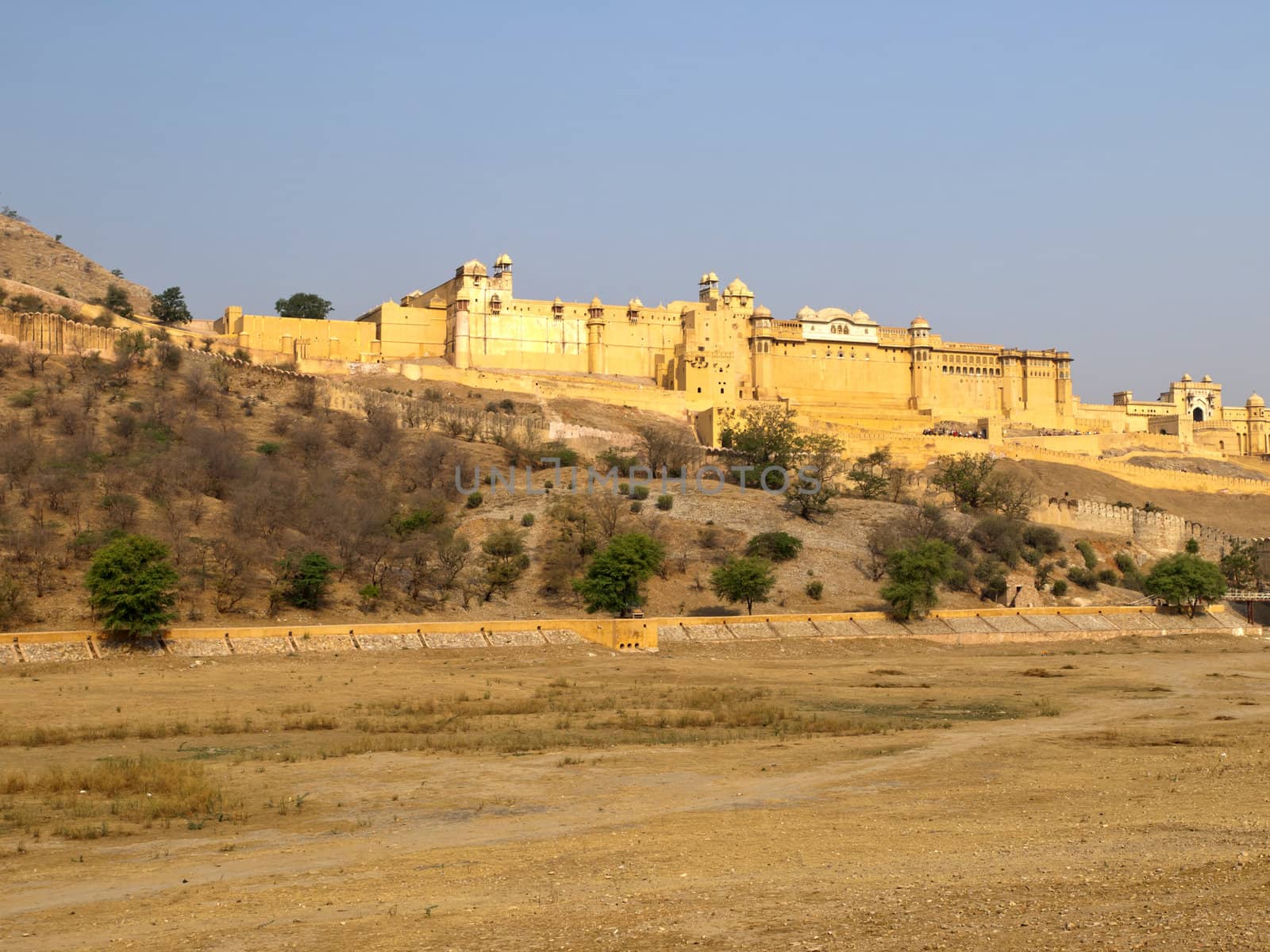 The famous Amber Fort of Jaipur, India