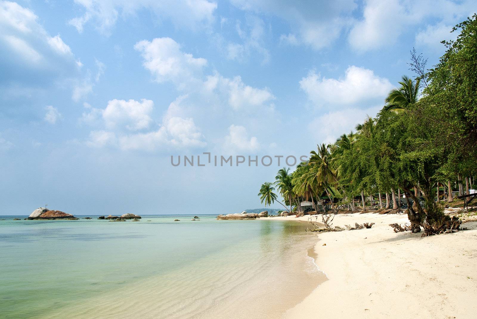 tropical exotic beach near phuket thailand by jackmalipan