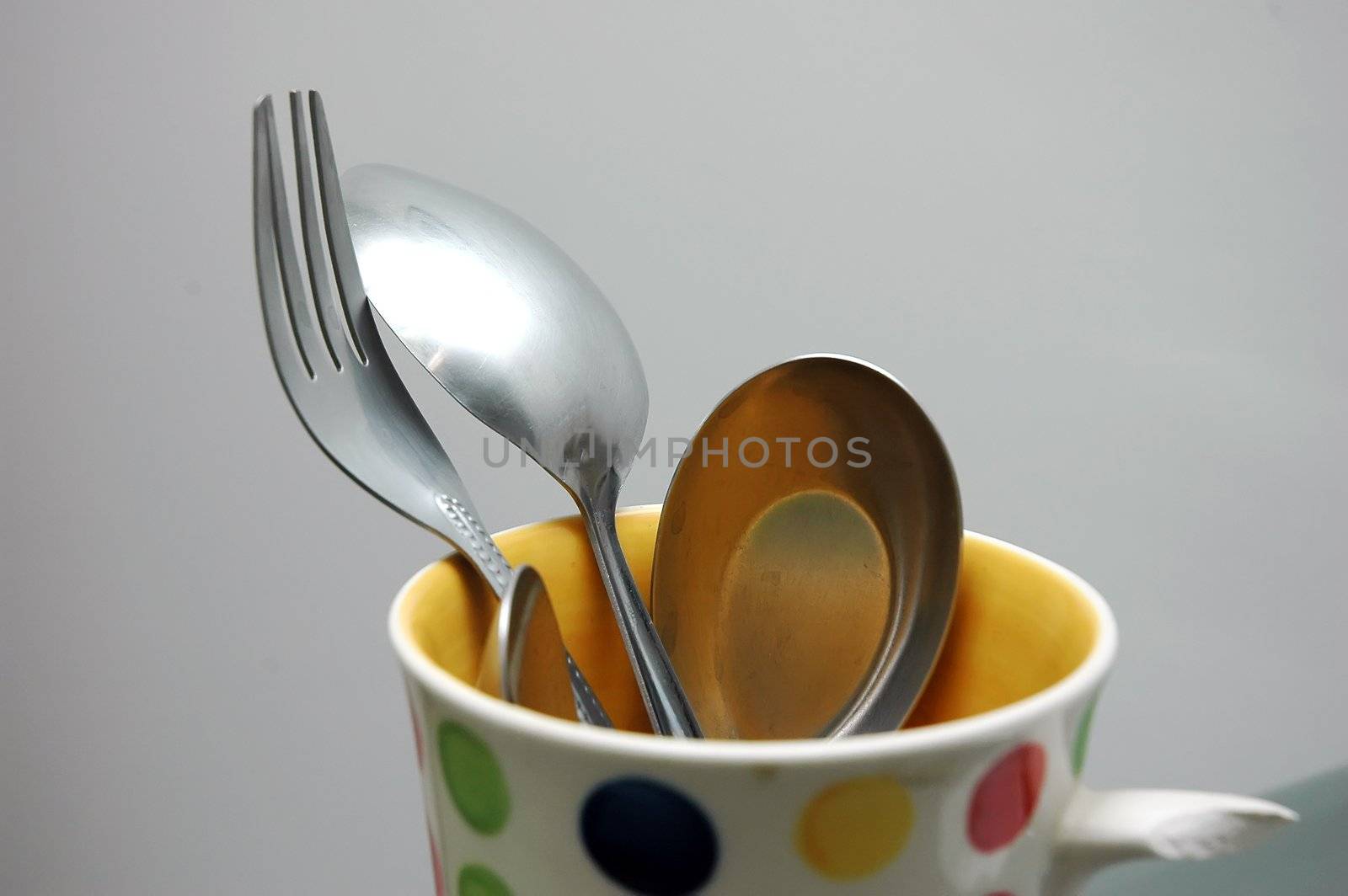 Spoon in a glass