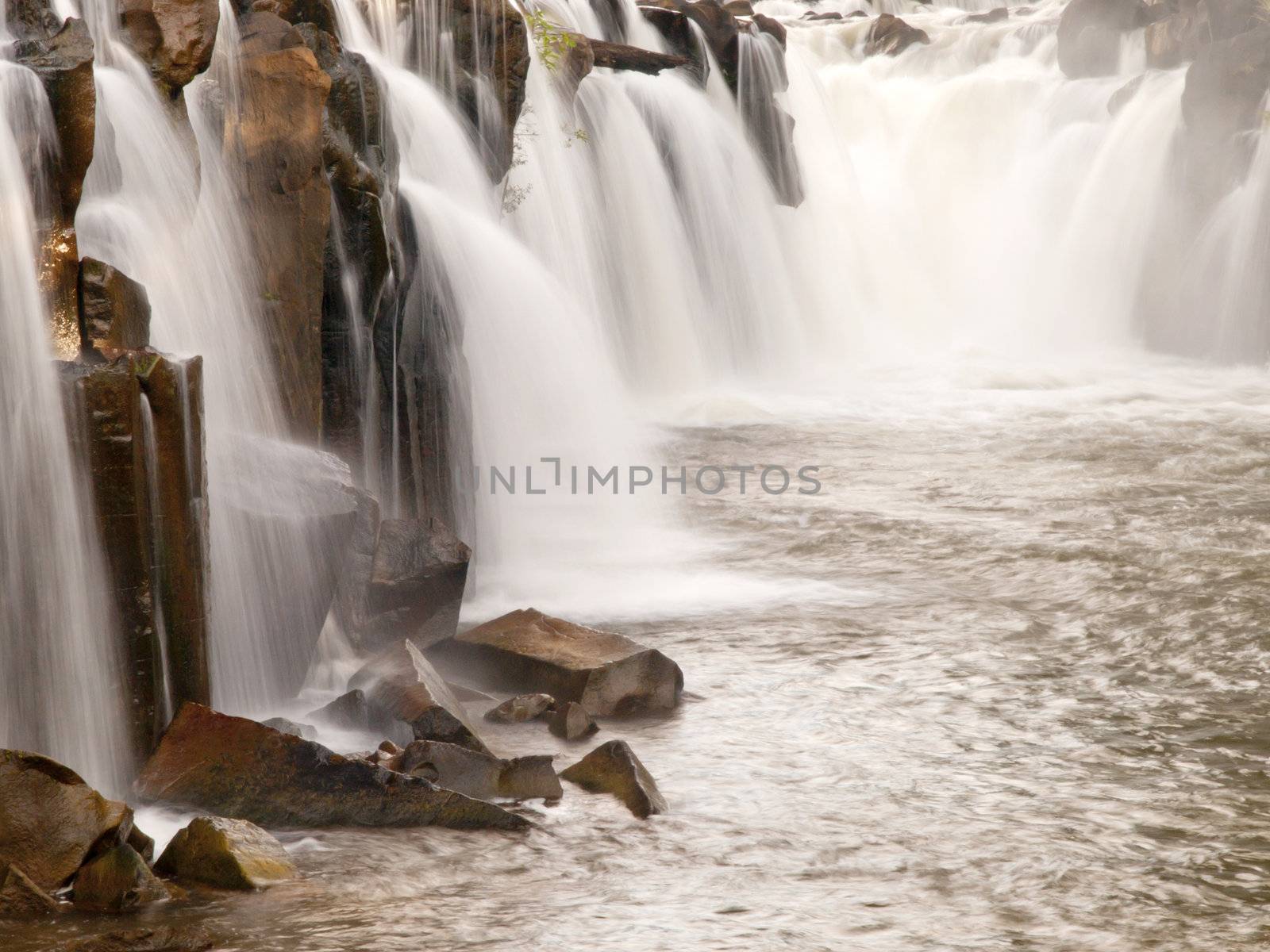 Tad Pha Suam Waterfall, Champasak, Southern of Laos.