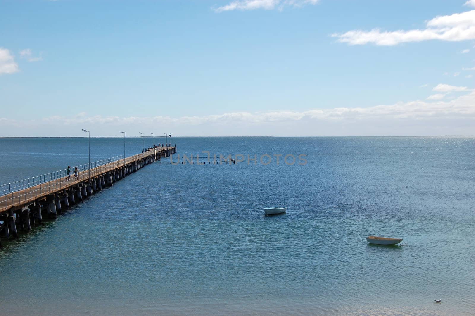 Nice town pier at South Australia