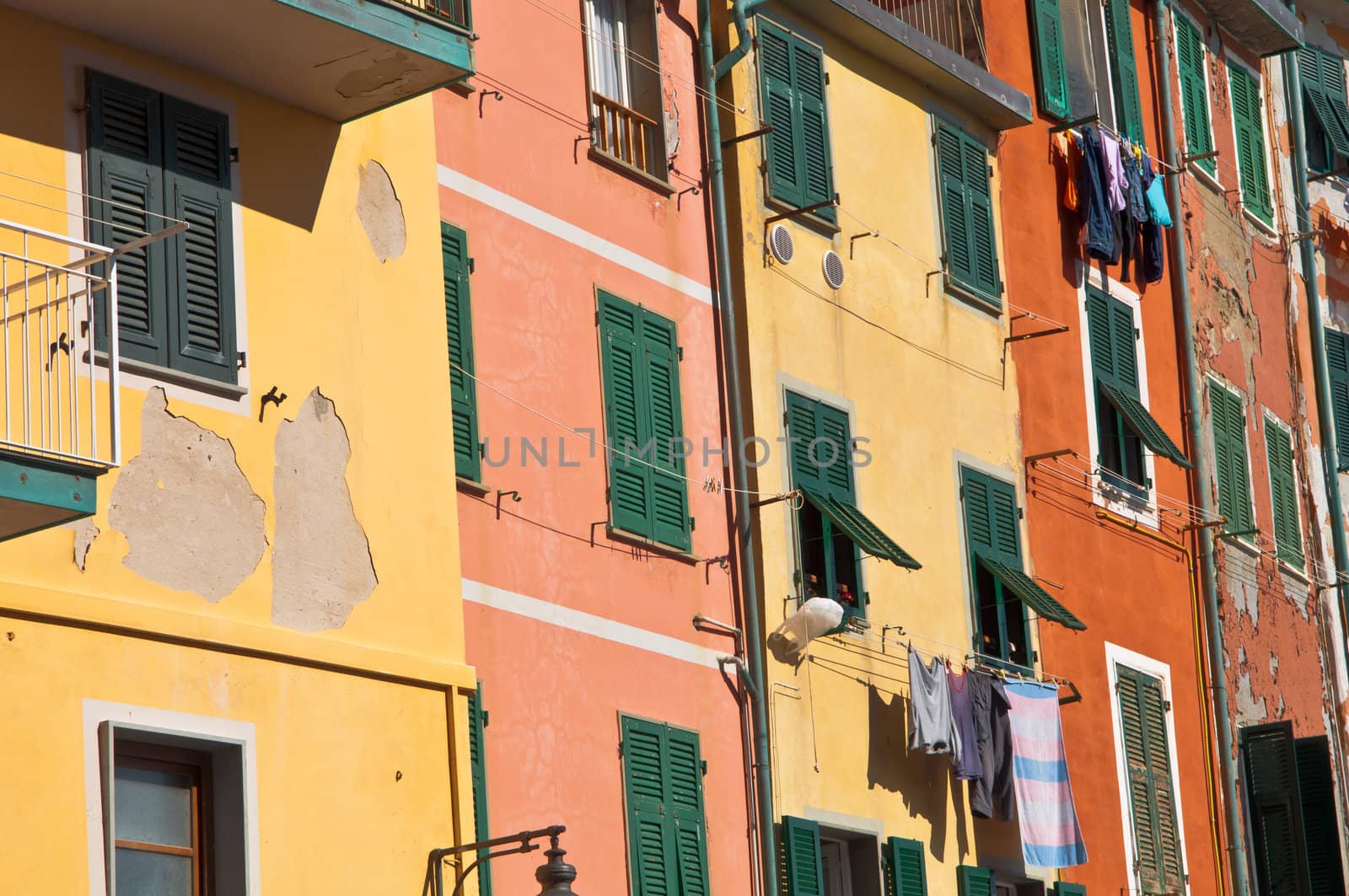 Cinque Terre Colorful Homes