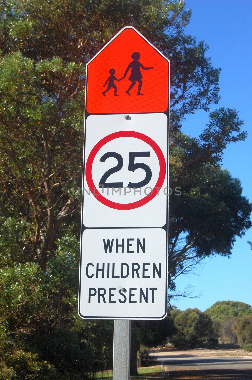 Road sign at the town, South Australia