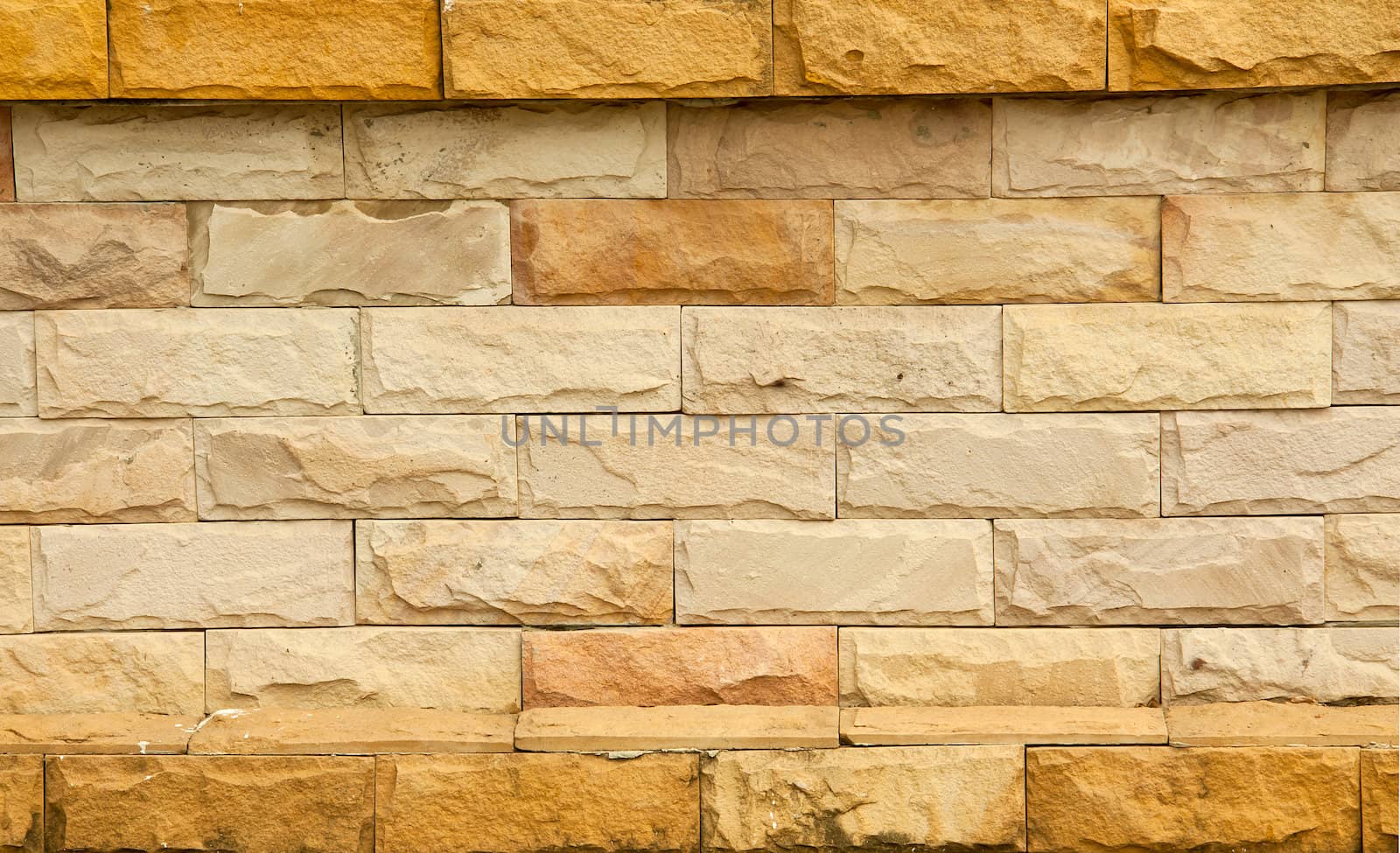 Brick wall. by Theeraphon