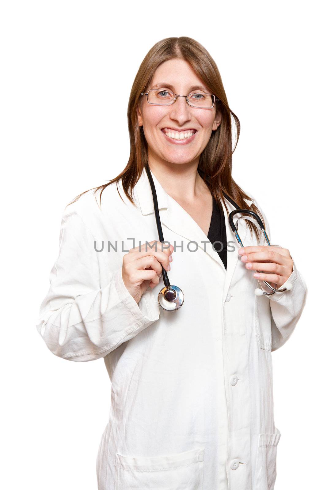 Portrait of a smiling female doctor 