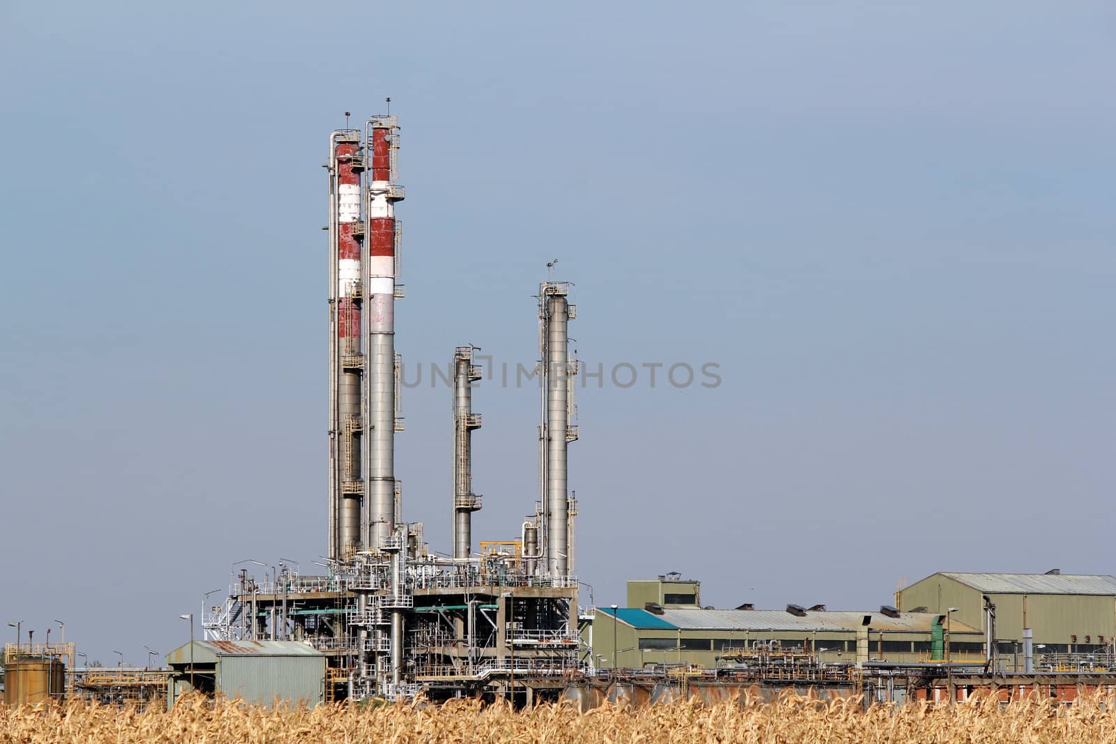 petrochemical plant heavy industry