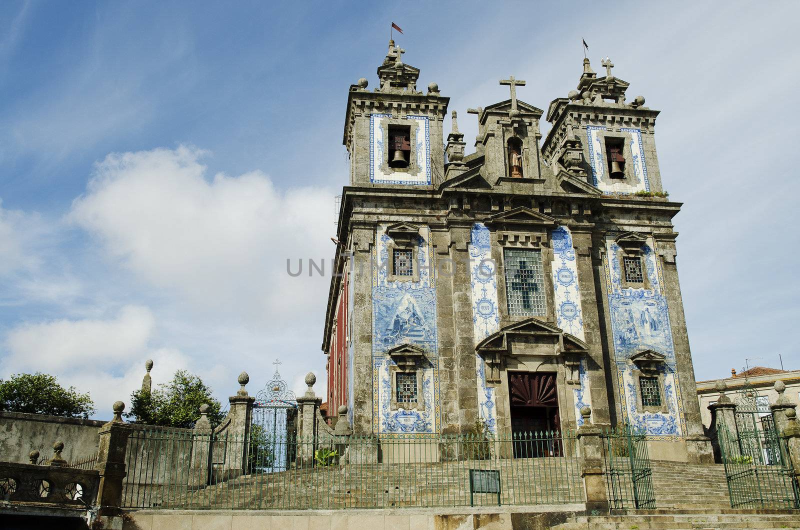santo idelfonso church in porto portugal by jackmalipan