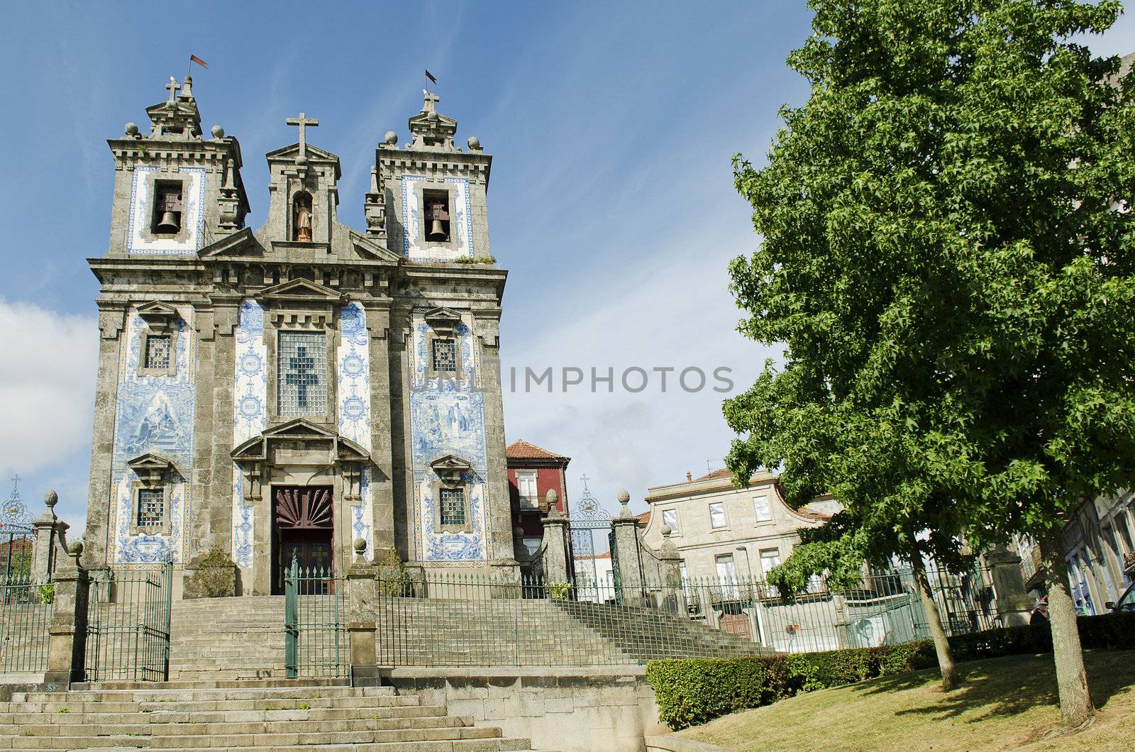 santo ildefonso church in porto portugal by jackmalipan