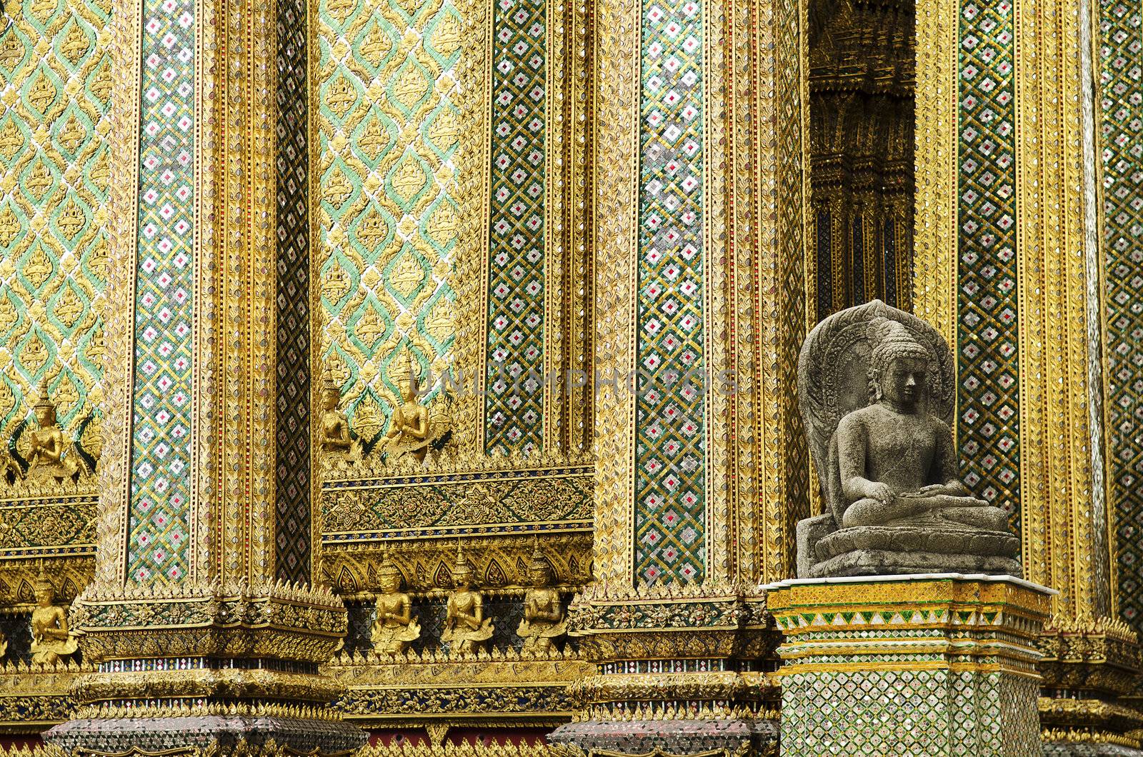 grand palace temple bangkok thailand by jackmalipan