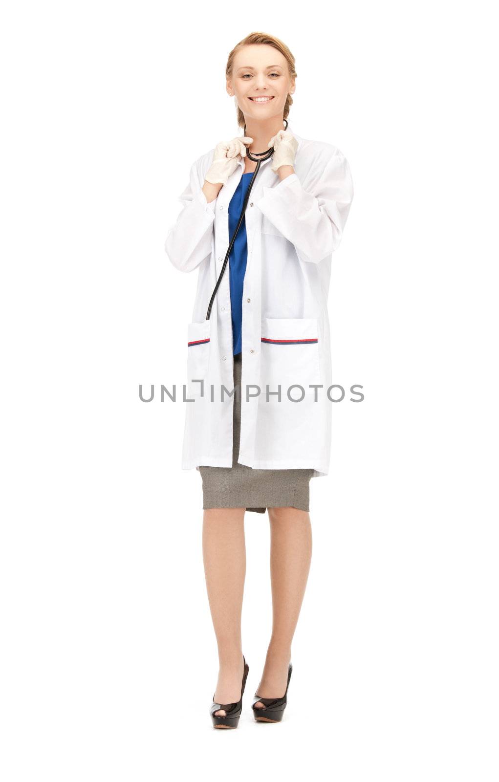 attractive female doctor by dolgachov