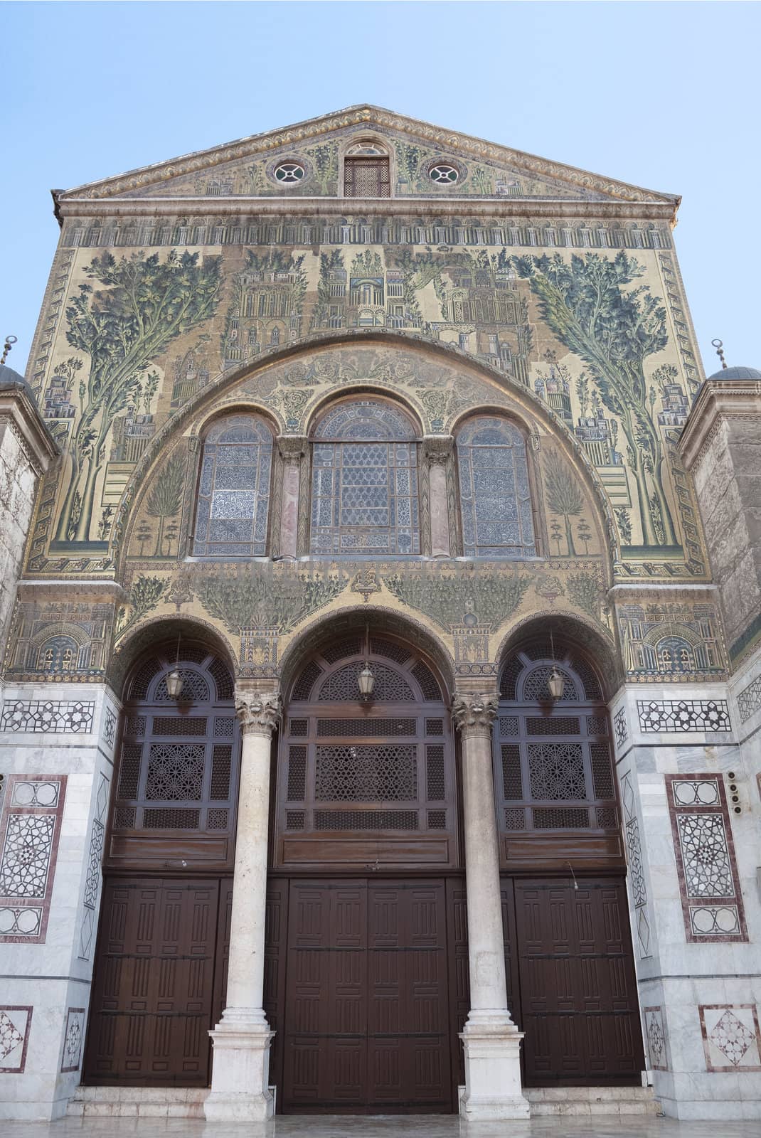 umayyad Mosque in damascus syria by jackmalipan