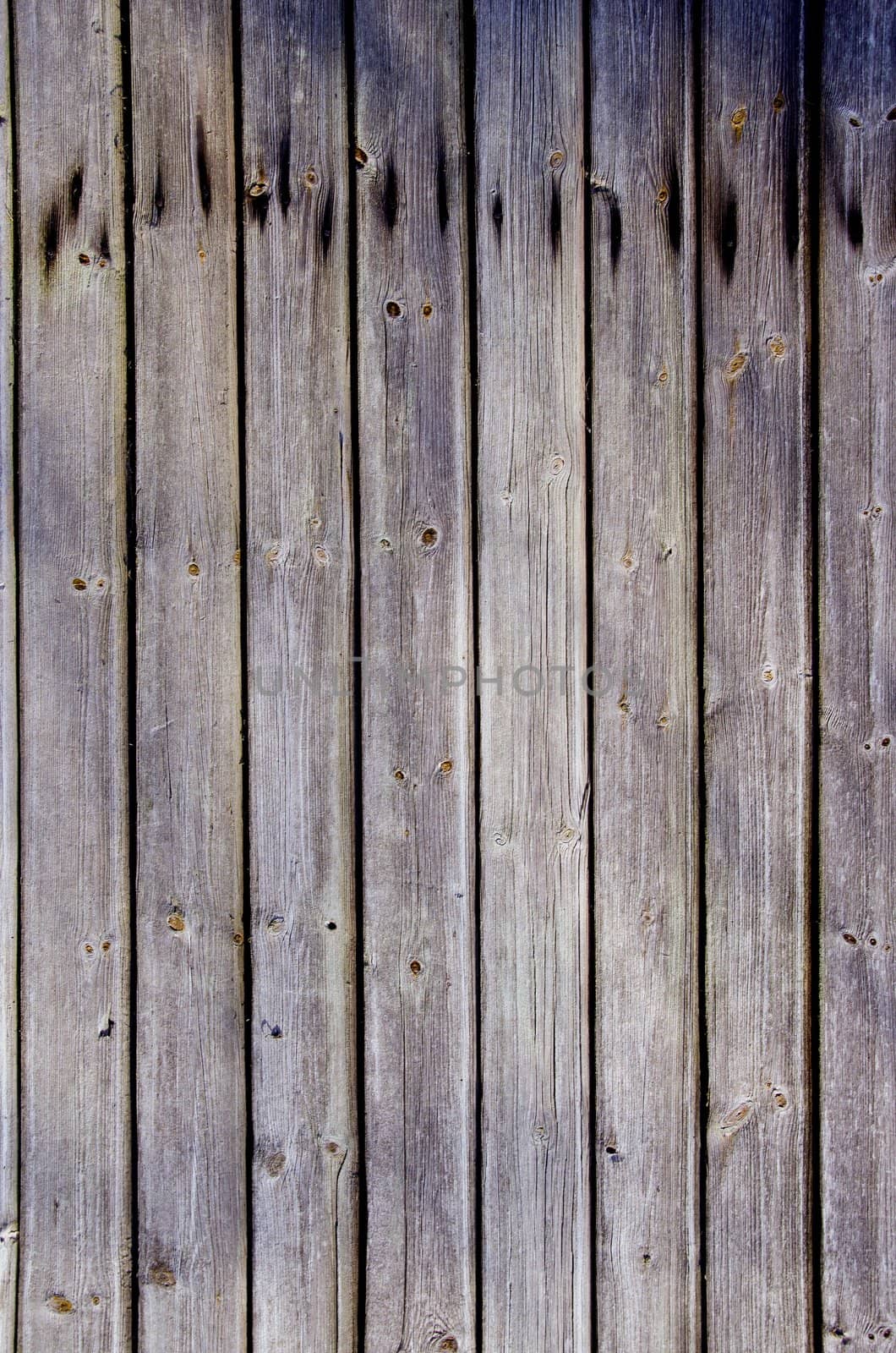 Wooden plank wall background. Rural architecture. by sauletas