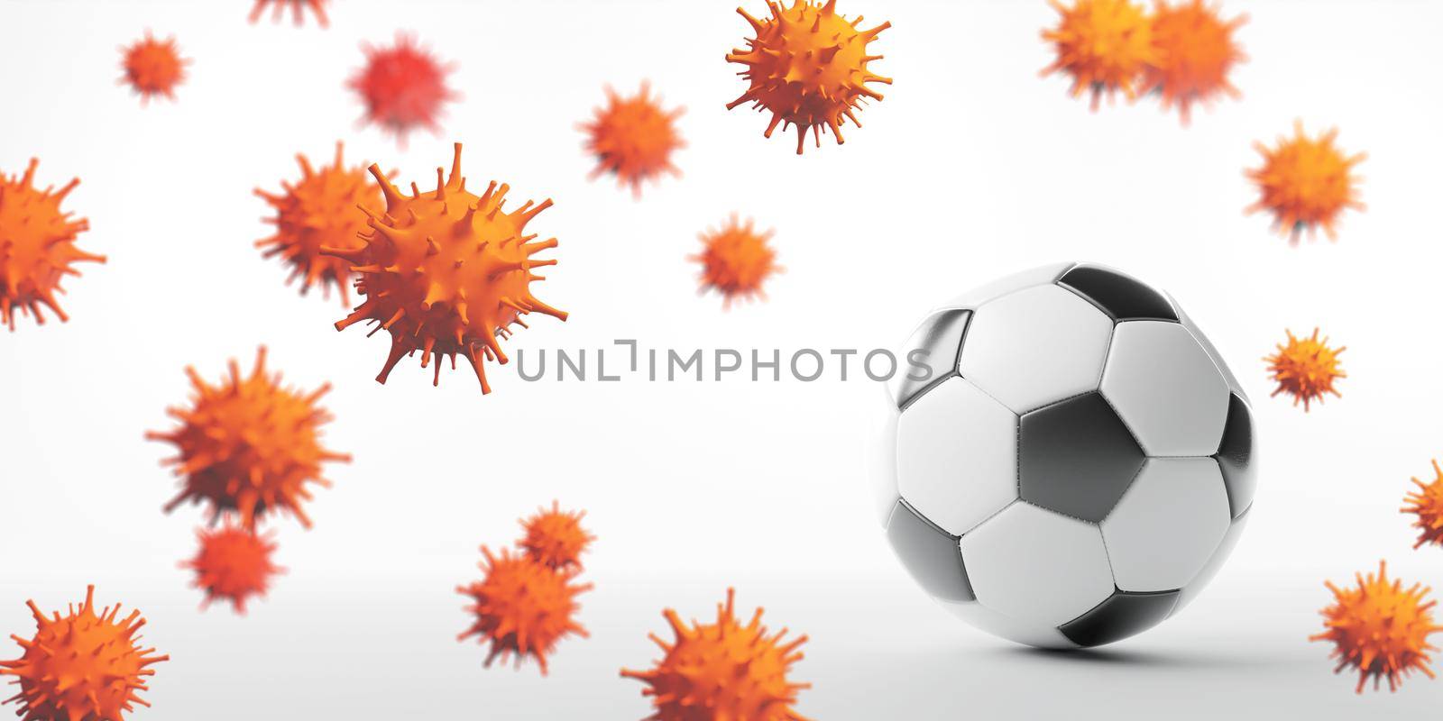 Soccer events through the corona virus time by Taut