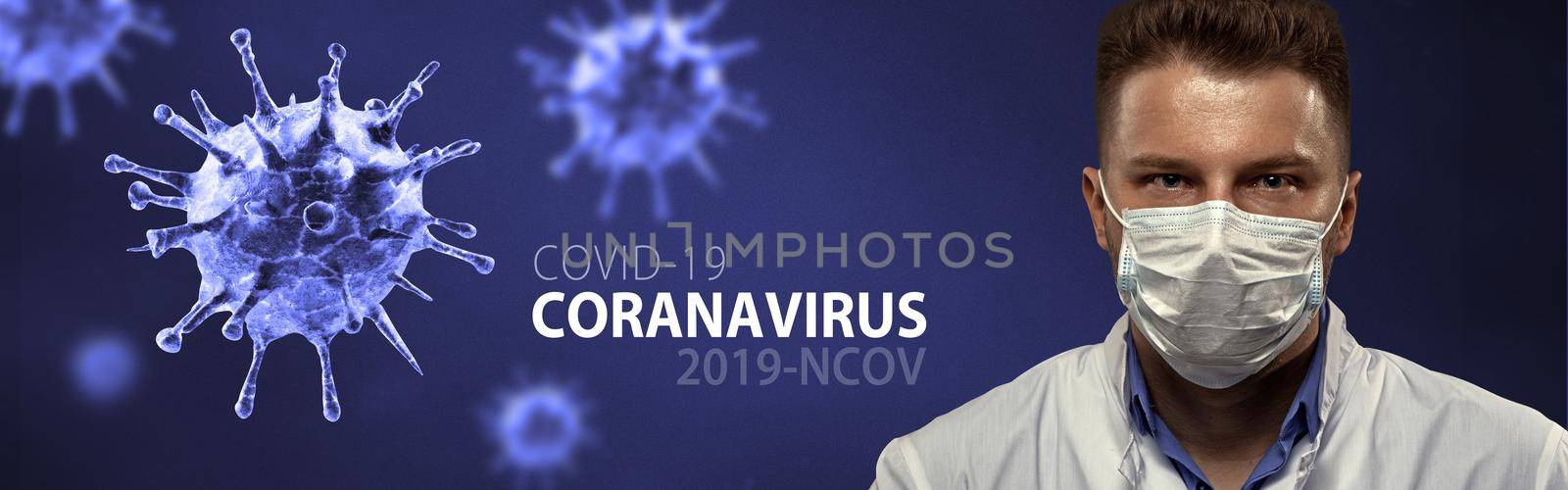 Corona virus outbreaking. Epidemic virus Respiratory Syndrome.