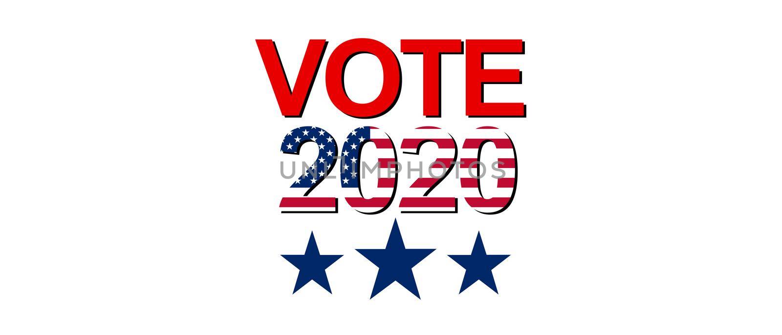 Election Day in United States 2020 Concept