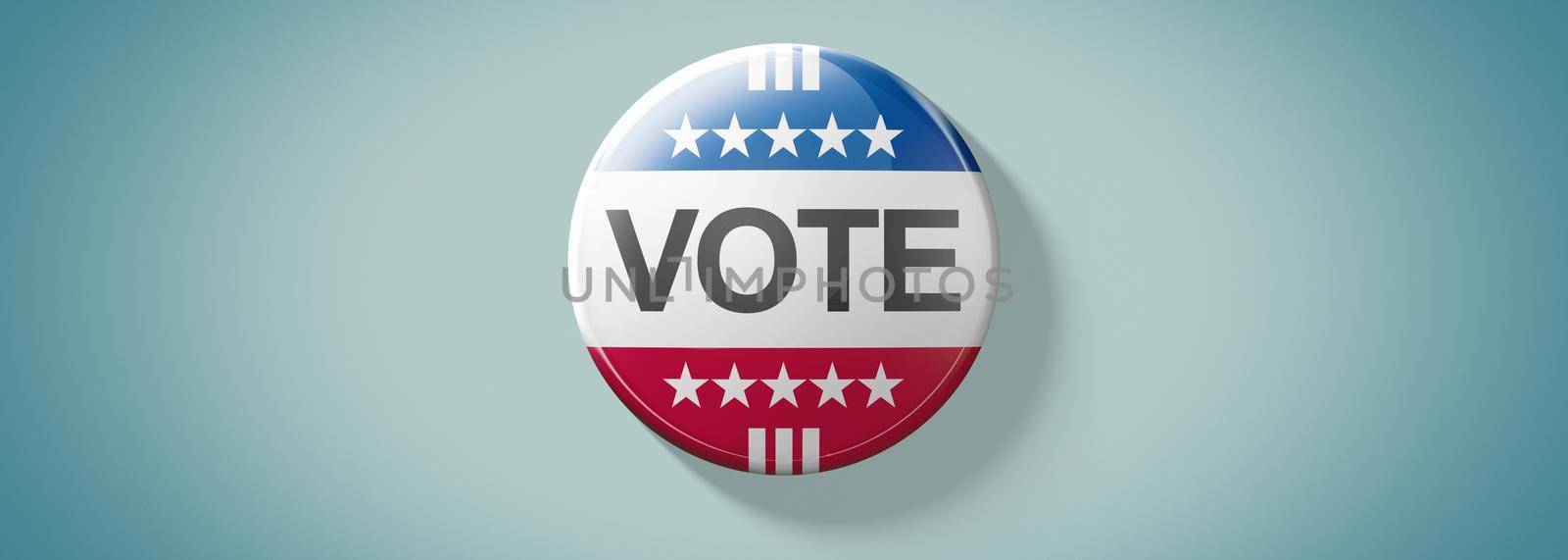 Vote election day in United States of America. by Taut