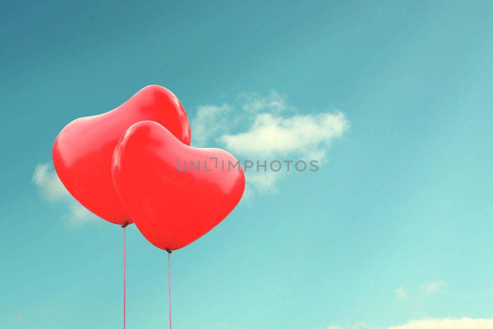 Valentines Day background. Love and Valentine's Day concept. 3d Illustration