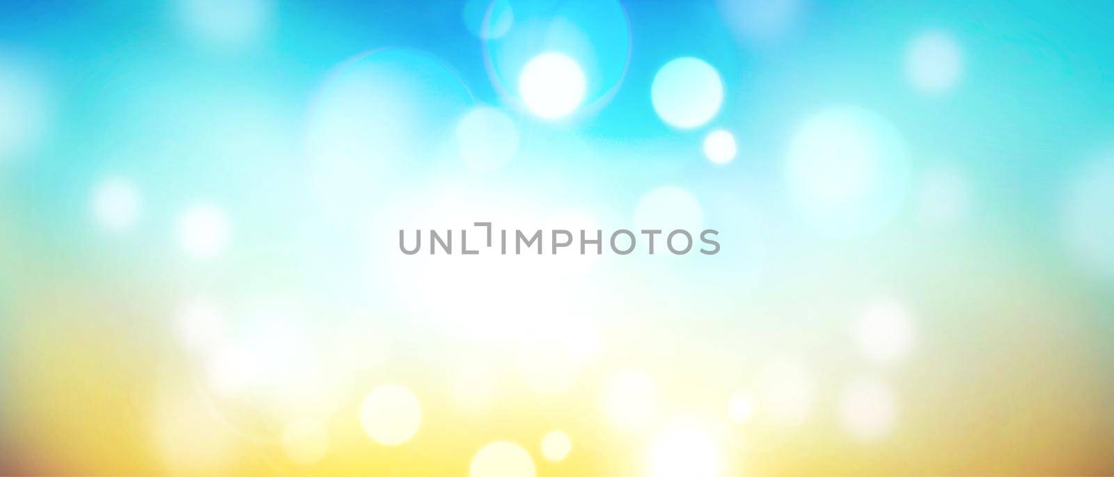 Amazing spring abstract bokeh background with sunlight. by Taut