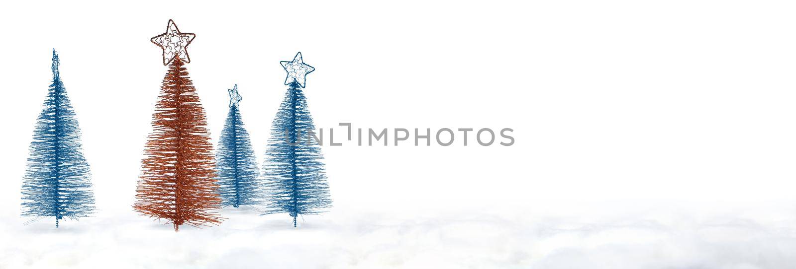 Merry christmas greeting card, christmas tree design concept.