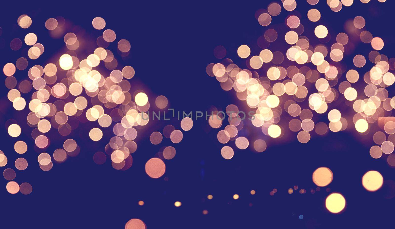 Abstract Christmas twinkled bright bokeh defocused background