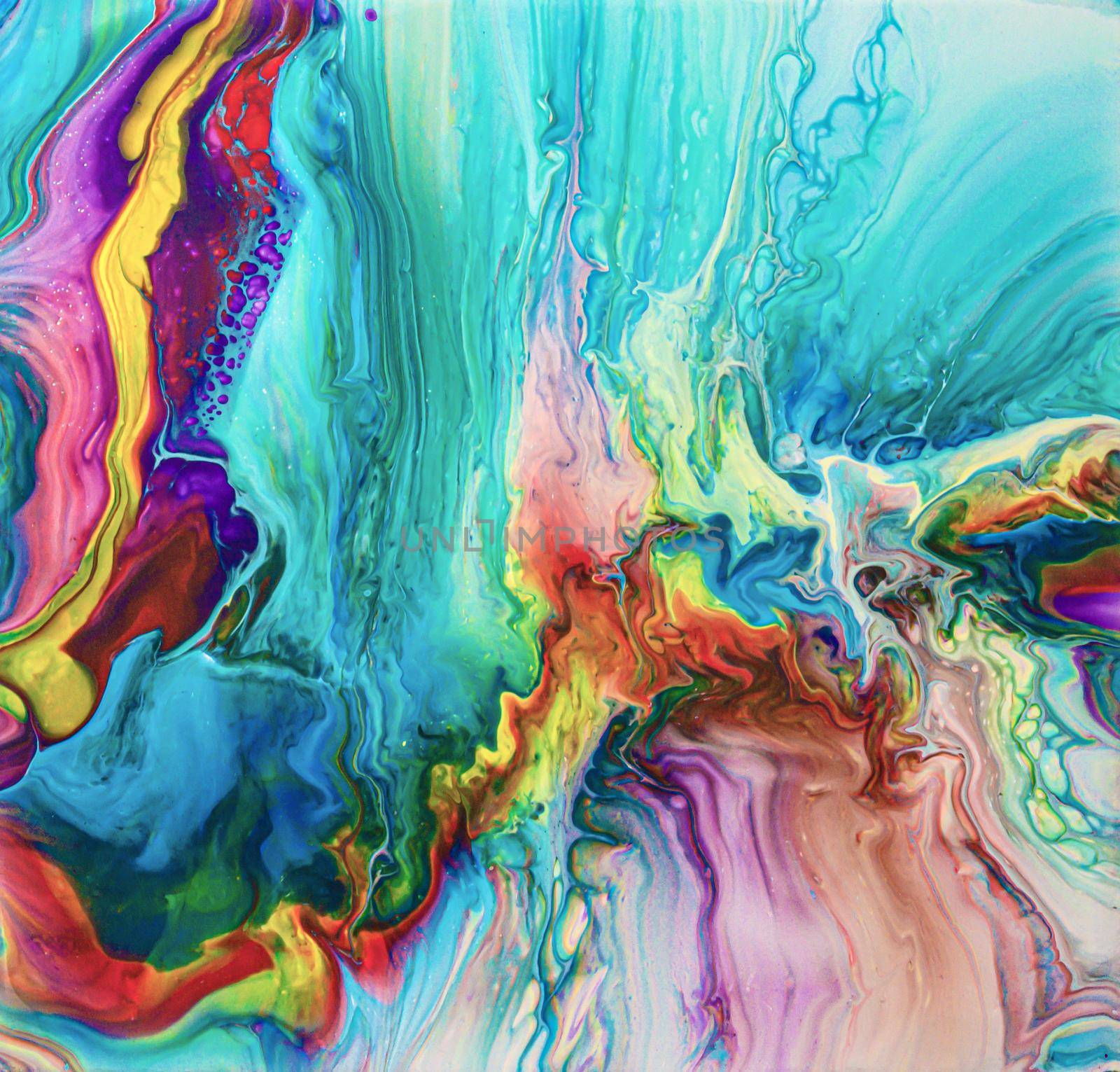 Abstract background in Fluidart style for backgrounds, banners, posters, paintings by Grommik