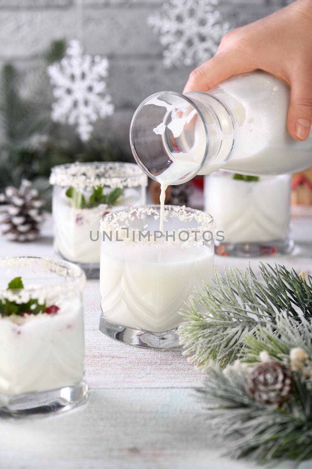 White Christmas mojito by Apolonia