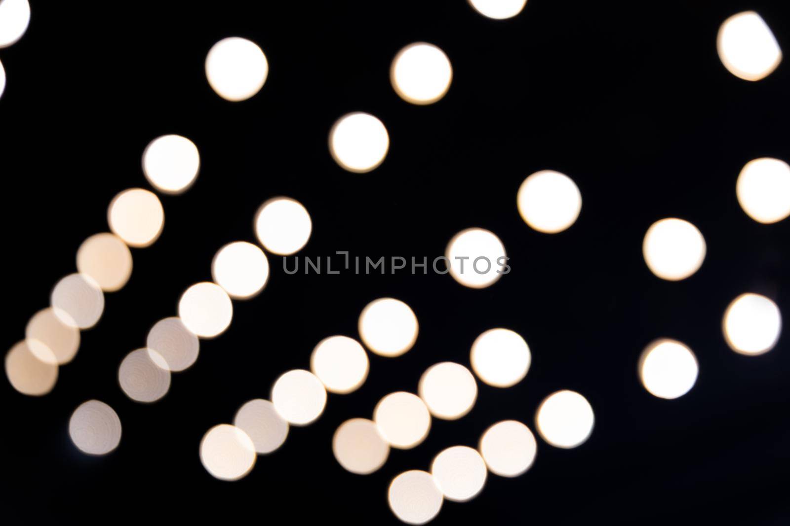 Background of a lot of concet lamps during a show