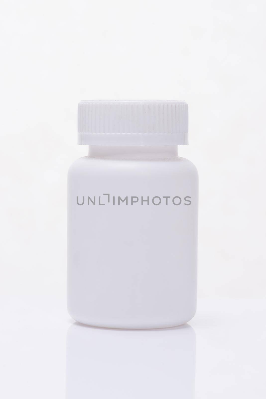 Cosmetics, Moisturizer, Serum Bottle isolated on white.  by makidotvn