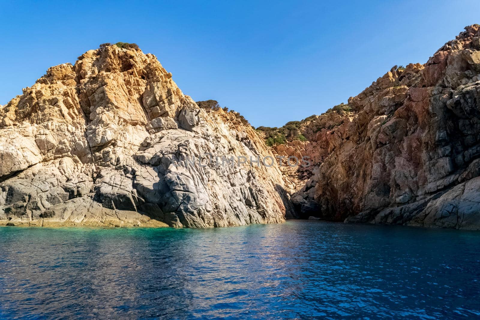 Beautiful view of the southern Sardinian sea by silentstock639