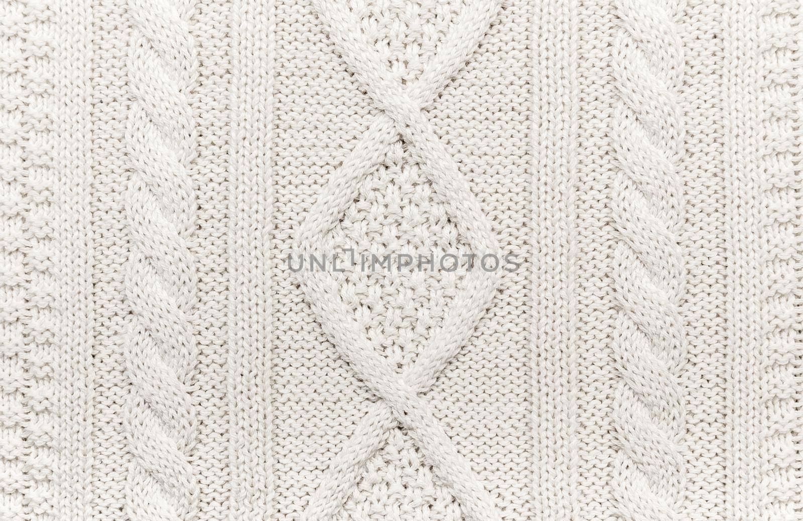 Knitting wool fabric texture background