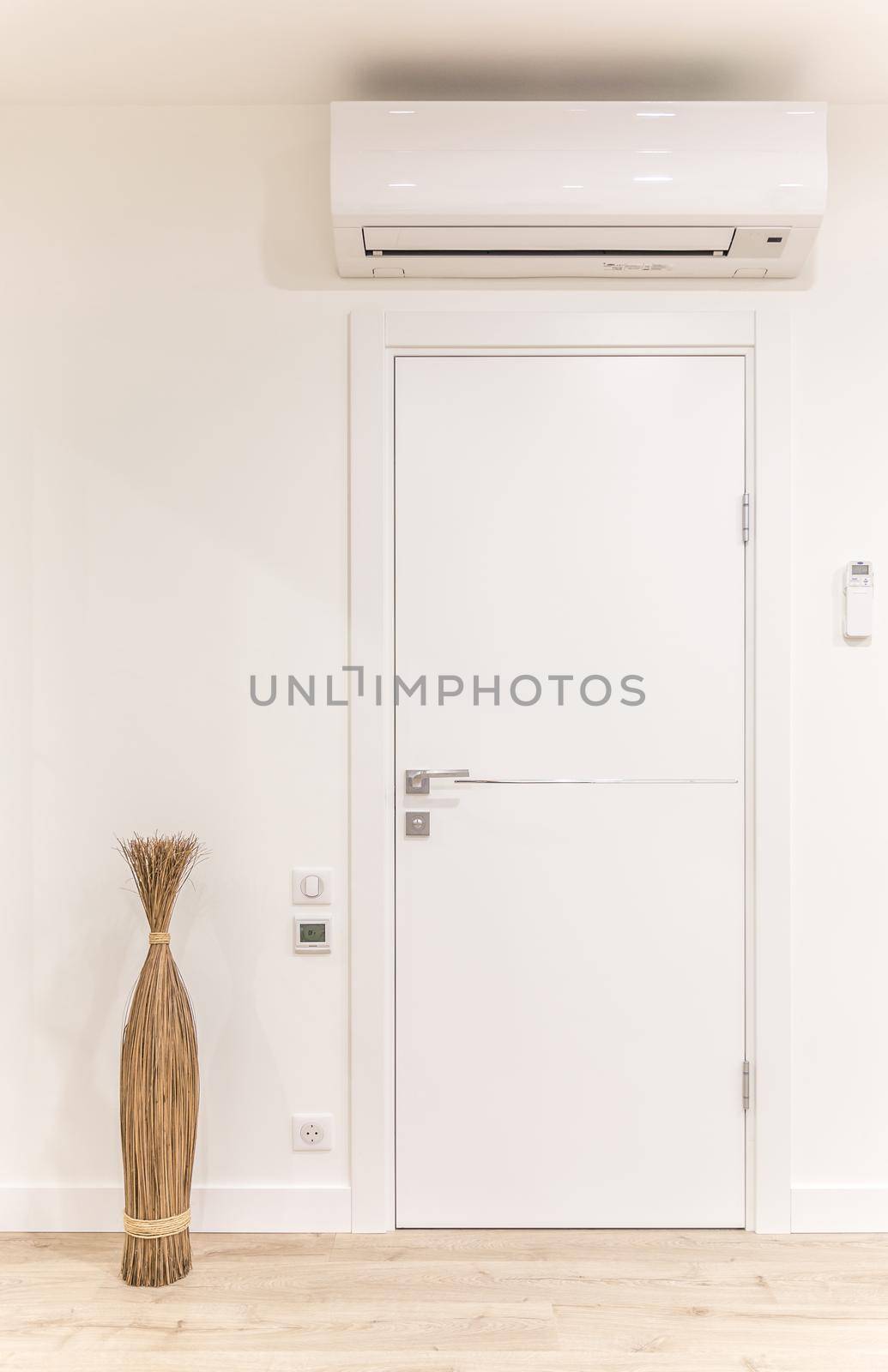 White door in modern home