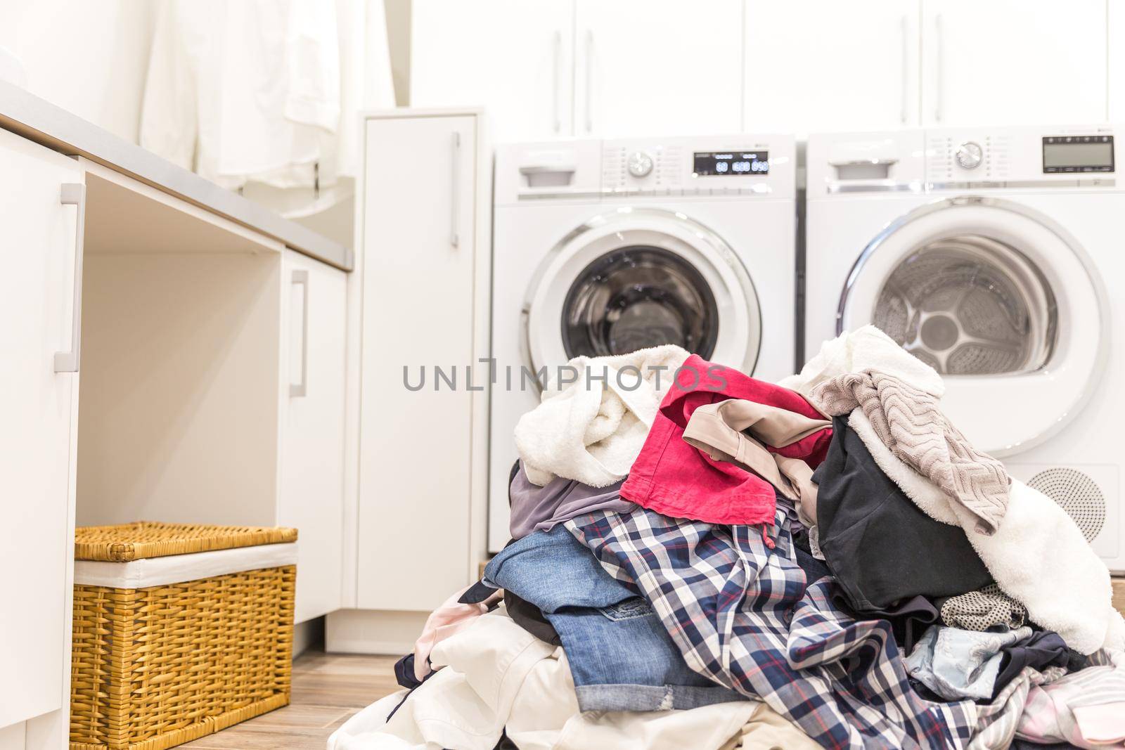 Pile of dirty laundry