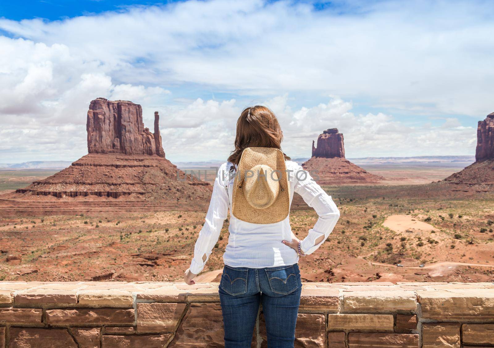 Girl in monument valley by Mariakray