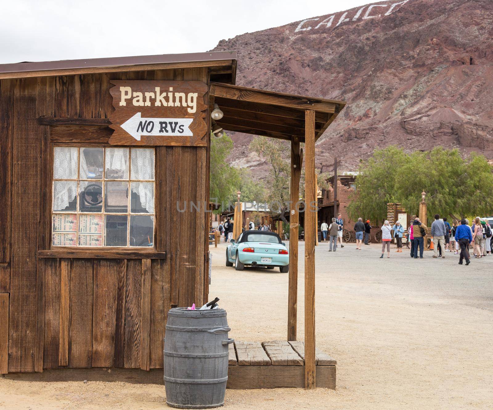 MAY 23. 2015- Calico, CA, USA: Calico is a ghost town in San Bernardino County, California, United States. Was founded in 1881 as a silver mining town. Now it is a county park.