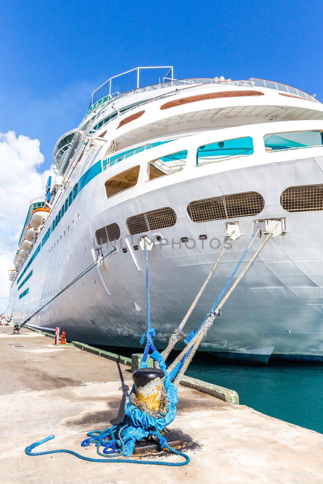 NASSAU, BAHAMAS - SEPTEMBER, 06, 2014: Royal Caribbean's ship, Majesty of the Seas in the Port of the Bahamas on September 06, 2014
