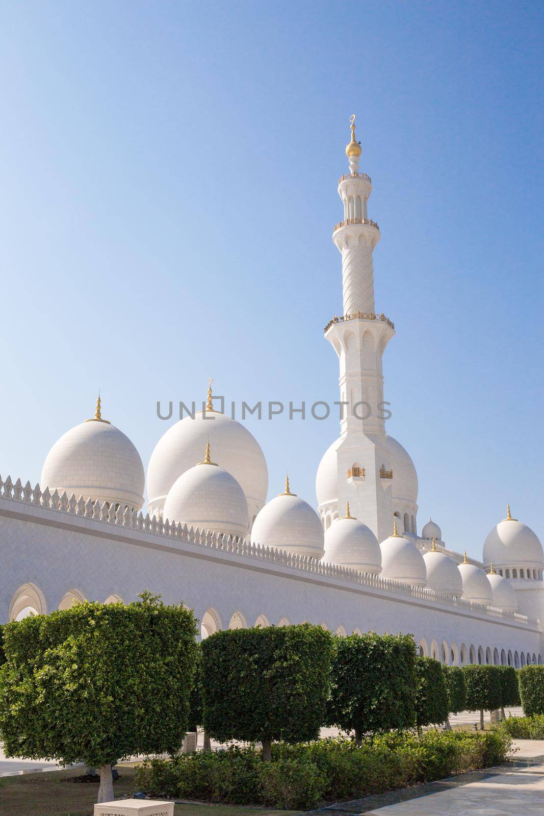 Sheikh Zayed Mosque in Abu Dhabi by Mariakray
